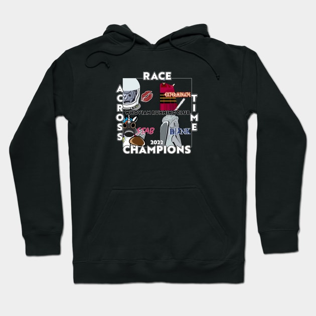 Race Across Time 2022 Champions - VILLAINS! Hoodie by Fanthropy Running Clubs